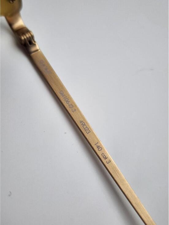 Smoke X Mirrors Shout Cream Frame Sunglasses with Purple Lenses main image 6